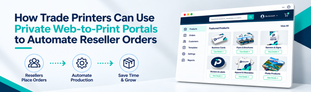 How Trade Printers Can Use Private Web-to-Print Portals to Automate Reseller Orders innerside banner
